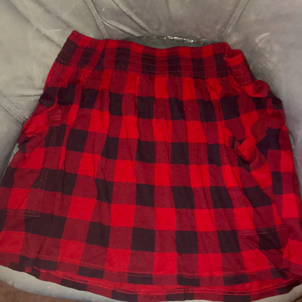 Cute plaid skirt
